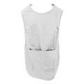 White - Front - Jassz Bistro Womens-Ladies Tabard - Hospitality & Catering