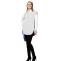 White - Back - Jassz Bistro Womens-Ladies Tabard - Hospitality & Catering