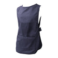 Navy Blue - Front - Dennys Womens-Ladies Workwear Tabard