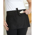 Black - Side - Dennys Full Zip Multi Pocket Workwear Apron
