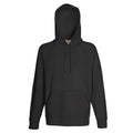 Light Graphite - Front - Fruit Of The Loom Mens Lightweight Hooded Sweatshirt - Hoodie (240 GSM)