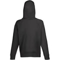 Light Graphite - Back - Fruit Of The Loom Mens Lightweight Hooded Sweatshirt - Hoodie (240 GSM)