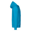 Azure Blue - Side - Fruit Of The Loom Mens Lightweight Full Zip Jacket - Hoodie