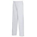 Heather Grey - Back - Fruit Of The Loom Mens Lightweight Jog Pant - Jogging Bottoms