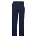 Deep Navy - Front - Fruit Of The Loom Mens Lightweight Jog Pant - Jogging Bottoms