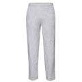 Heather Grey - Front - Fruit Of The Loom Mens Lightweight Jog Pant - Jogging Bottoms