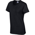 Black - Lifestyle - Gildan Ladies-Womens Heavy Cotton Missy Fit Short Sleeve T-Shirt