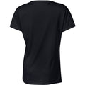 Black - Pack Shot - Gildan Ladies-Womens Heavy Cotton Missy Fit Short Sleeve T-Shirt