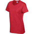 Red - Lifestyle - Gildan Ladies-Womens Heavy Cotton Missy Fit Short Sleeve T-Shirt