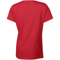 Red - Pack Shot - Gildan Ladies-Womens Heavy Cotton Missy Fit Short Sleeve T-Shirt