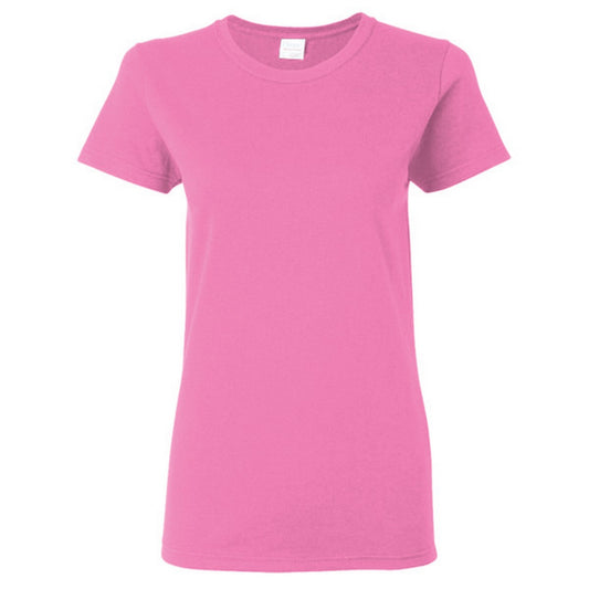 Azalea - Front - Gildan Ladies-Womens Heavy Cotton Missy Fit Short Sleeve T-Shirt