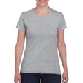 Sport Grey - Back - Gildan Ladies-Womens Heavy Cotton Missy Fit Short Sleeve T-Shirt