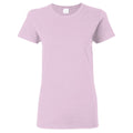 Light Pink - Front - Gildan Ladies-Womens Heavy Cotton Missy Fit Short Sleeve T-Shirt