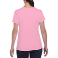 Light Pink - Side - Gildan Ladies-Womens Heavy Cotton Missy Fit Short Sleeve T-Shirt