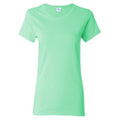 Mint Green - Front - Gildan Ladies-Womens Heavy Cotton Missy Fit Short Sleeve T-Shirt