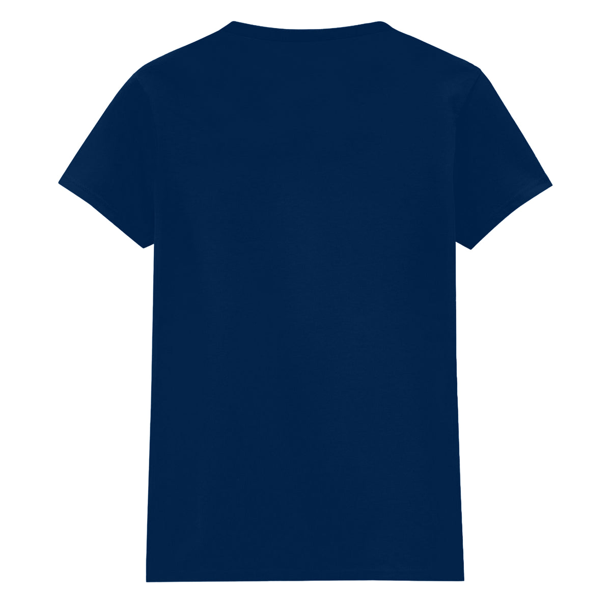 Navy Blue - Back - Gildan Ladies-Womens Heavy Cotton Missy Fit Short Sleeve T-Shirt