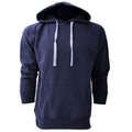 Dark Navy - Front - Mantis Mens Superstar Zip Through Hooded Sweat - Hoodie