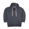 Charcoal Grey Melange - Front - Mantis Mens Superstar Zip Through Hooded Sweat - Hoodie