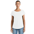 White - Back - Mantis Womens-Ladies Loose Fit Short Sleeve T-Shirt