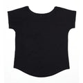 Black - Front - Mantis Womens-Ladies Loose Fit Short Sleeve T-Shirt