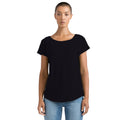 Black - Back - Mantis Womens-Ladies Loose Fit Short Sleeve T-Shirt