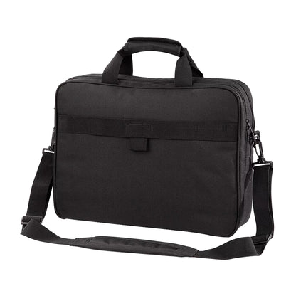 Black - Back - Quadra Executive Digital Office Bag (17inch Laptop Compatible)