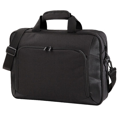 Black - Front - Quadra Executive Digital Office Bag (17inch Laptop Compatible)