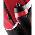Classic Red-Black-White - Side - Quadra Pro Team Backpack - Rucksack Bag (17 Litres)