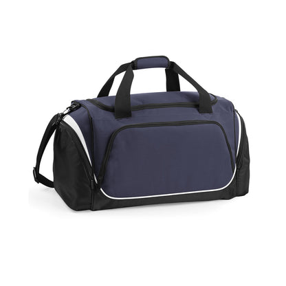 French Navy-Black-White - Front - Quadra Pro Team Holdall - Duffle Bag (55 Litres)