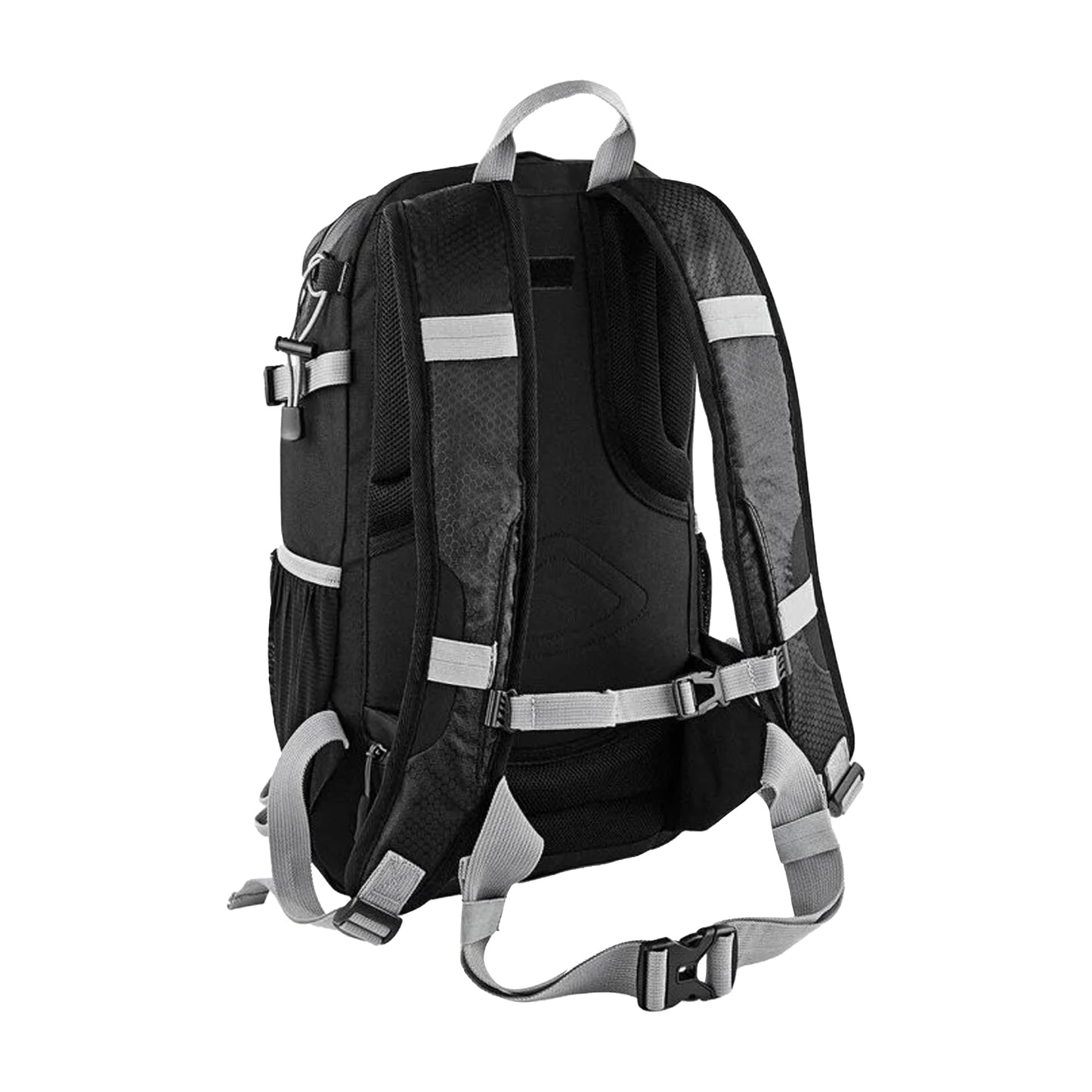 Black - Back - Quadra Apex 20 Litre Daypack - Backpack Bag (20L, Up To 15.6inch Laptop)