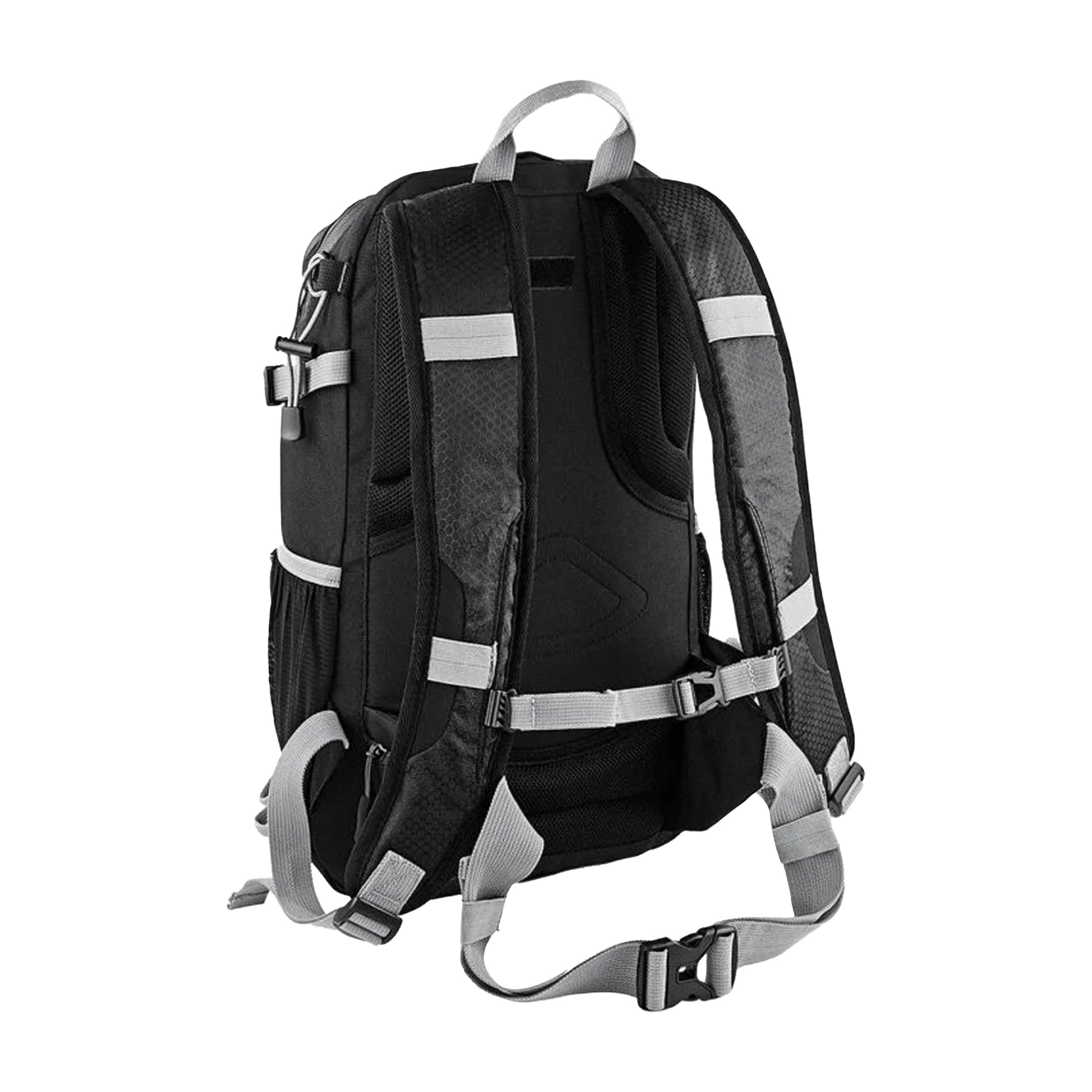 Black - Back - Quadra Apex 20 Litre Daypack - Backpack Bag (20L, Up To 15.6inch Laptop)