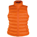 Orange - Front - Result Ladies-Womens Ice Bird Padded Bodywarmer - Gilet Jacket