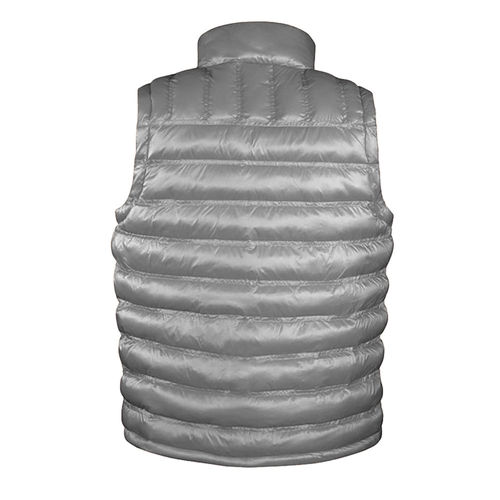Frost Grey - Back - Result Mens Ice Bird Padded Bodywarmer - Gilet Jacket