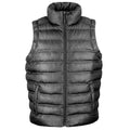 Black - Front - Result Mens Ice Bird Padded Bodywarmer - Gilet Jacket
