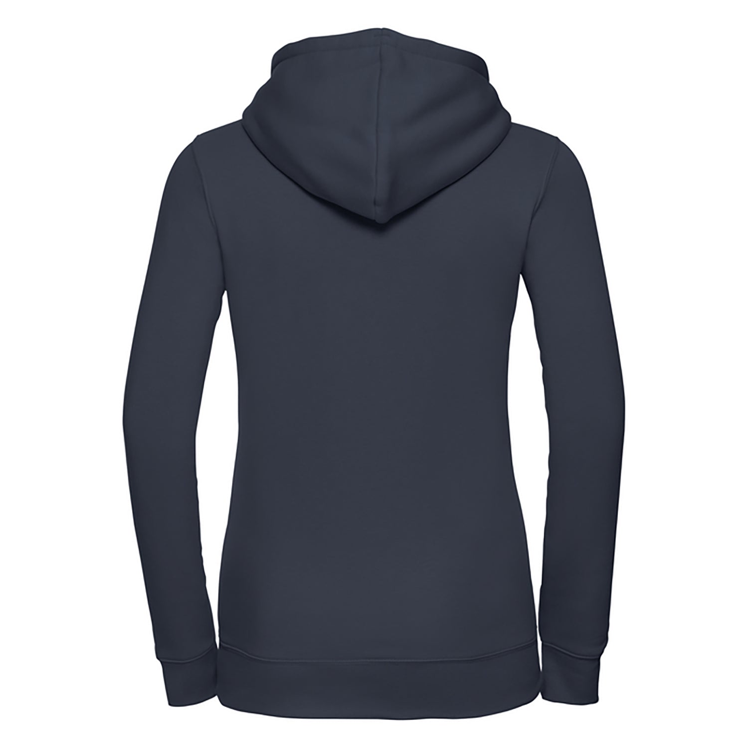 French Navy - Back - Russell Womens Premium Authentic Hoodie (3-Layer Fabric)