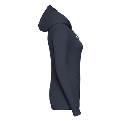 French Navy - Side - Russell Womens Premium Authentic Hoodie (3-Layer Fabric)