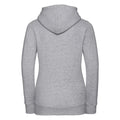 Light Oxford - Back - Russell Womens Premium Authentic Hoodie (3-Layer Fabric)