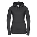 Black - Front - Russell Womens Premium Authentic Hoodie (3-Layer Fabric)