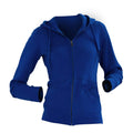 Bright Royal - Back - Russell Ladies Premium Authentic Zipped Hoodie (3-Layer Fabric)
