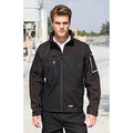 Black - Lifestyle - Result Mens Sabre Stretch Work Performance Jacket