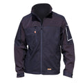 Navy Blue - Front - Result Mens Sabre Stretch Work Performance Jacket