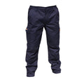Navy Blue - Front - Result Mens Stretch Work Trousers - Pants (34inch Long Length)