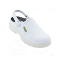 White - Back - Delta Plus Unisex Hygiene Non Slip Safety Clog - Workwear