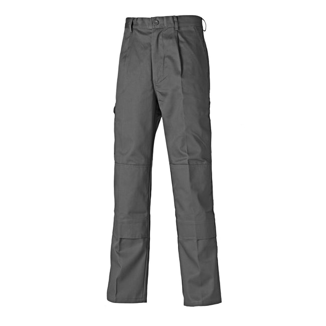Grey - Front - Dickies Mens Super Work Trousers (Short Leg)