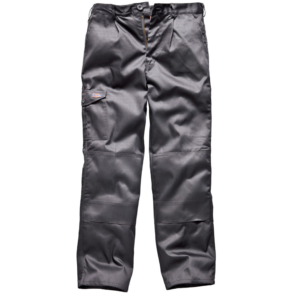Grey - Back - Dickies Mens Super Work Trousers (Short Leg)