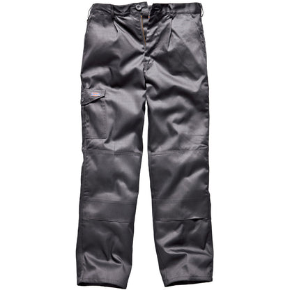 Grey - Back - Dickies Mens Super Work Trousers (Short Leg)