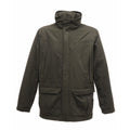 Dark Olive - Front - Regatta Mens Vertex III Waterproof Breathable Jacket