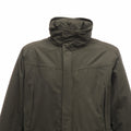 Dark Olive - Back - Regatta Mens Vertex III Waterproof Breathable Jacket