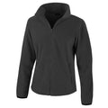 Black - Front - Result Womens-Ladies Core Fashion Fit Fleece Top