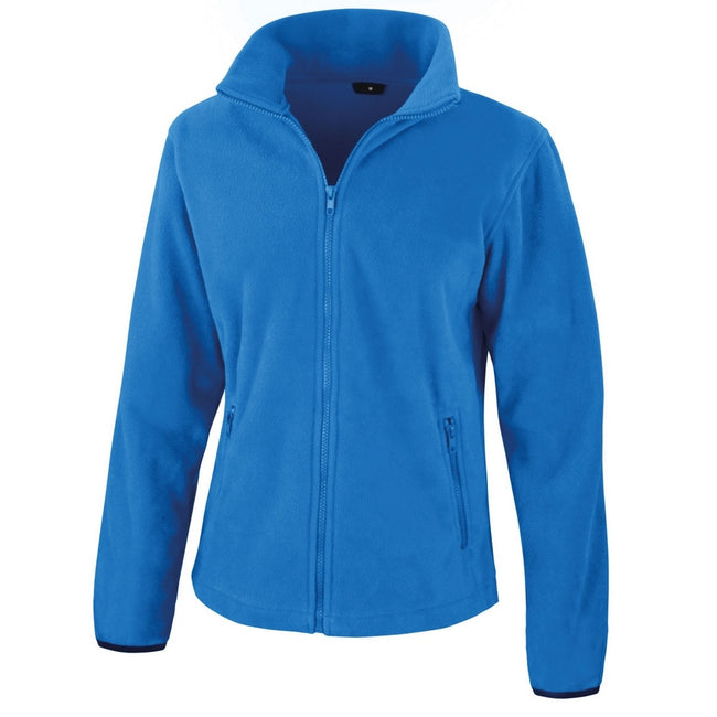 Electric Blue - Front - Result Womens-Ladies Core Fashion Fit Fleece Top